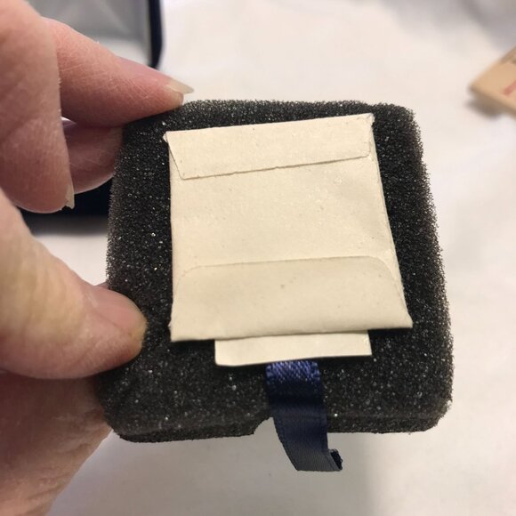 10K Diamond Accent Initial Pendant "L" In Velvet Box By Avon - Picture 7 of 15